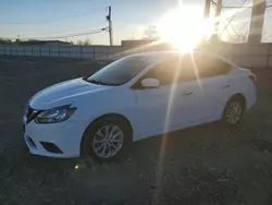 Salvage cars for sale at Windsor, NJ auction: 2018 Nissan Sentra S