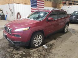 Jeep salvage cars for sale: 2017 Jeep Cherokee Limited