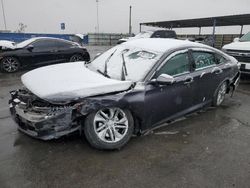 Salvage cars for sale from Copart Anthony, TX: 2020 Honda Accord LX