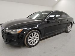 Salvage cars for sale at Houston, TX auction: 2014 Audi A6 Premium Plus