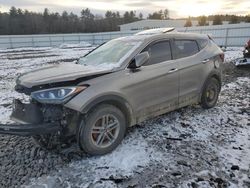 Salvage cars for sale at Windham, ME auction: 2018 Hyundai Santa FE Sport