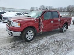 Salvage cars for sale at Davison, MI auction: 2007 Ford F150 Supercrew