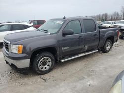 Salvage cars for sale at Wayland, MI auction: 2010 GMC Sierra K1500 SL