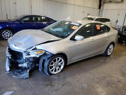 Salvage cars for sale at Franklin, WI auction: 2013 Dodge Dart SXT