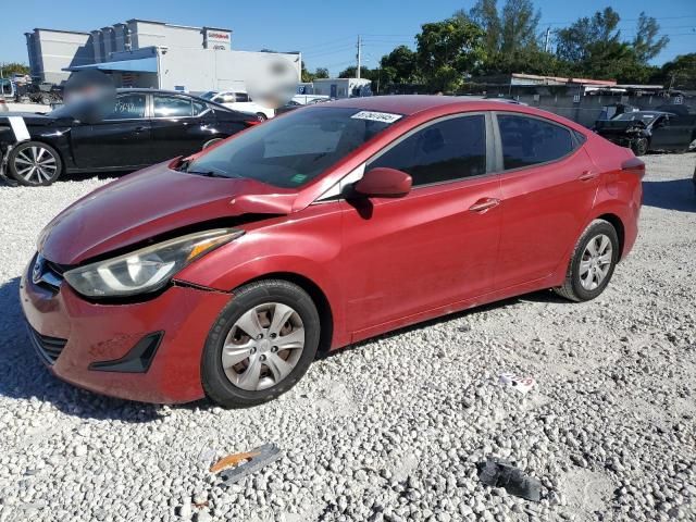 2016 Hyundai Elantra SE