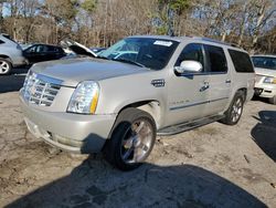 Cadillac Escalade salvage cars for sale: 2007 Cadillac Escalade ESV