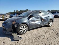 Salvage cars for sale at Harleyville, SC auction: 2017 Toyota Corolla L