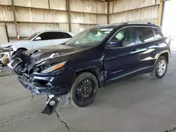 Salvage cars for sale at Phoenix, AZ auction: 2014 Jeep Cherokee Latitude