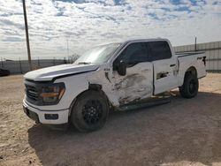 Salvage cars for sale at Andrews, TX auction: 2024 Ford F150 XLT