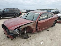 Salvage cars for sale at Houston, TX auction: 2014 Dodge Charger SXT