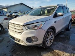 Ford salvage cars for sale: 2018 Ford Escape Titanium