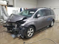 Toyota salvage cars for sale: 2012 Toyota Sienna LE