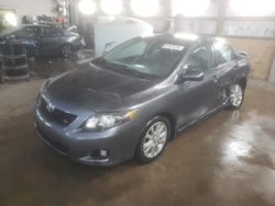 Salvage cars for sale at Pekin, IL auction: 2010 Toyota Corolla Base