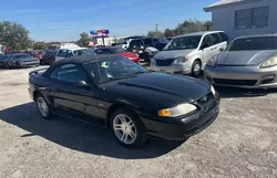 Salvage cars for sale at Ocala, FL auction: 1998 Ford Mustang GT