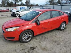 Salvage cars for sale at Hampton, VA auction: 2017 Ford Focus SE