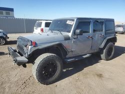 Salvage cars for sale at Greenwood, NE auction: 2016 Jeep Wrangler Unlimited Sahara