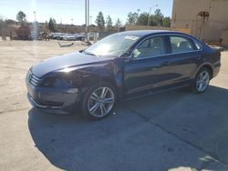 Salvage cars for sale at Gaston, SC auction: 2012 Volkswagen Passat SE