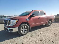 Vehiculos salvage en venta de Copart Amarillo, TX: 2017 Nissan Titan S