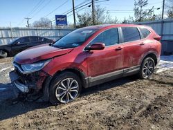 Salvage cars for sale at Hillsborough, NJ auction: 2021 Honda CR-V EX