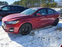 Salvage cars for sale from Copart Seaford, DE: 2019 Ford Fusion SE