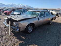 Salvage cars for sale at Magna, UT auction: 1984 Oldsmobile Delta 88 Royale Brougham