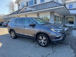 Vehiculos salvage en venta de Copart North Billerica, MA: 2017 Honda Pilot EX