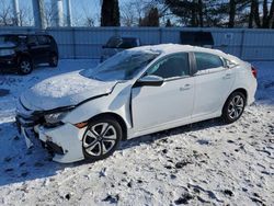 Salvage cars for sale at Windsor, NJ auction: 2018 Honda Civic LX