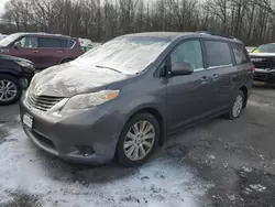 Salvage cars for sale from Copart Glassboro, NJ: 2013 Toyota Sienna LE