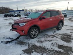 Salvage cars for sale at Ham Lake, MN auction: 2016 Toyota Rav4 Limited