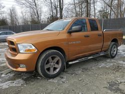 Salvage cars for sale at Waldorf, MD auction: 2012 Dodge RAM 1500 ST