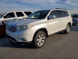 2013 Toyota Highlander Base en venta en Grand Prairie, TX