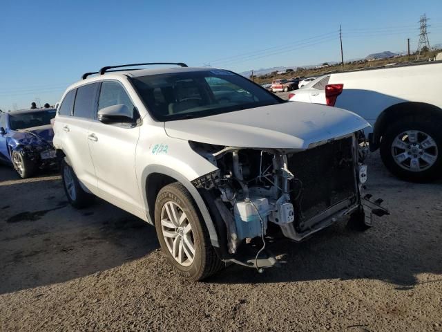 2016 Toyota Highlander LE