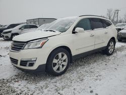 Salvage cars for sale at Wayland, MI auction: 2013 Chevrolet Traverse LTZ