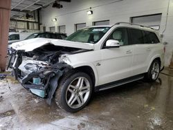 Salvage cars for sale at Chicago Heights, IL auction: 2015 Mercedes-Benz GL 550 4matic