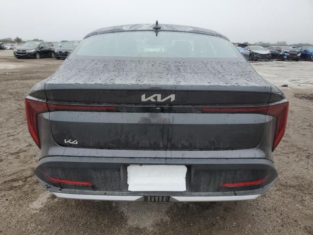 2025 KIA K4 LX