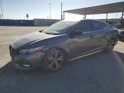 Salvage cars for sale at Anthony, TX auction: 2020 Nissan Sentra SR