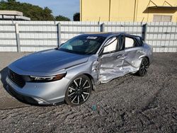 Honda Accord salvage cars for sale: 2023 Honda Accord Touring Hybrid