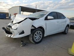 Toyota salvage cars for sale: 2018 Toyota Corolla L