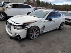 Infiniti salvage cars for sale: 2018 Infiniti Q50 Luxe