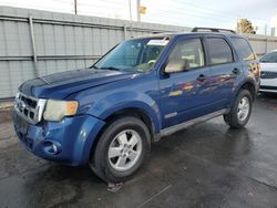 Salvage cars for sale at Littleton, CO auction: 2008 Ford Escape XLT