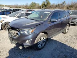 Chevrolet Equinox lt salvage cars for sale: 2018 Chevrolet Equinox LT