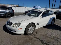 Salvage cars for sale at Van Nuys, CA auction: 2003 Mercedes-Benz SL 500R