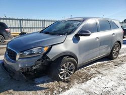 Salvage cars for sale at Dyer, IN auction: 2019 KIA Sorento L