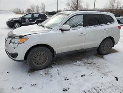 Salvage cars for sale at Montreal Est, QC auction: 2012 Hyundai Santa FE GLS