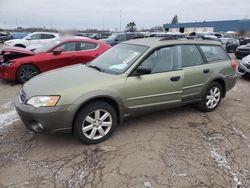 Subaru salvage cars for sale: 2006 Subaru Legacy Outback 2.5I