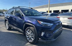 Salvage cars for sale at Orlando, FL auction: 2024 Toyota Rav4 XLE Premium