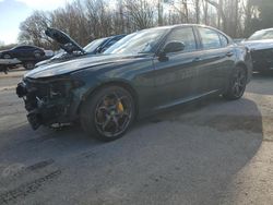 Salvage cars for sale at Glassboro, NJ auction: 2021 Alfa Romeo Giulia TI