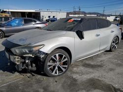 Nissan salvage cars for sale: 2016 Nissan Maxima 3.5S