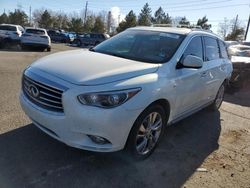 Salvage cars for sale at Denver, CO auction: 2014 Infiniti QX60