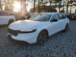 Salvage cars for sale at Windsor, NJ auction: 2024 Honda Accord Hybrid Sport